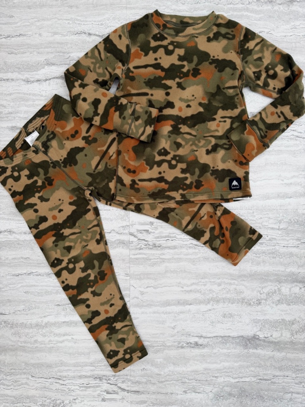 BURTON Big Kids Fleece Set